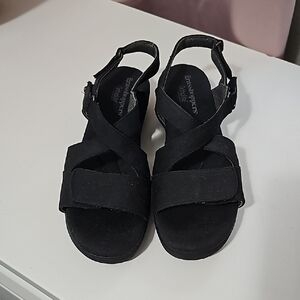 Grasshopper Ortholite Black Women's Sandals. Never worn.